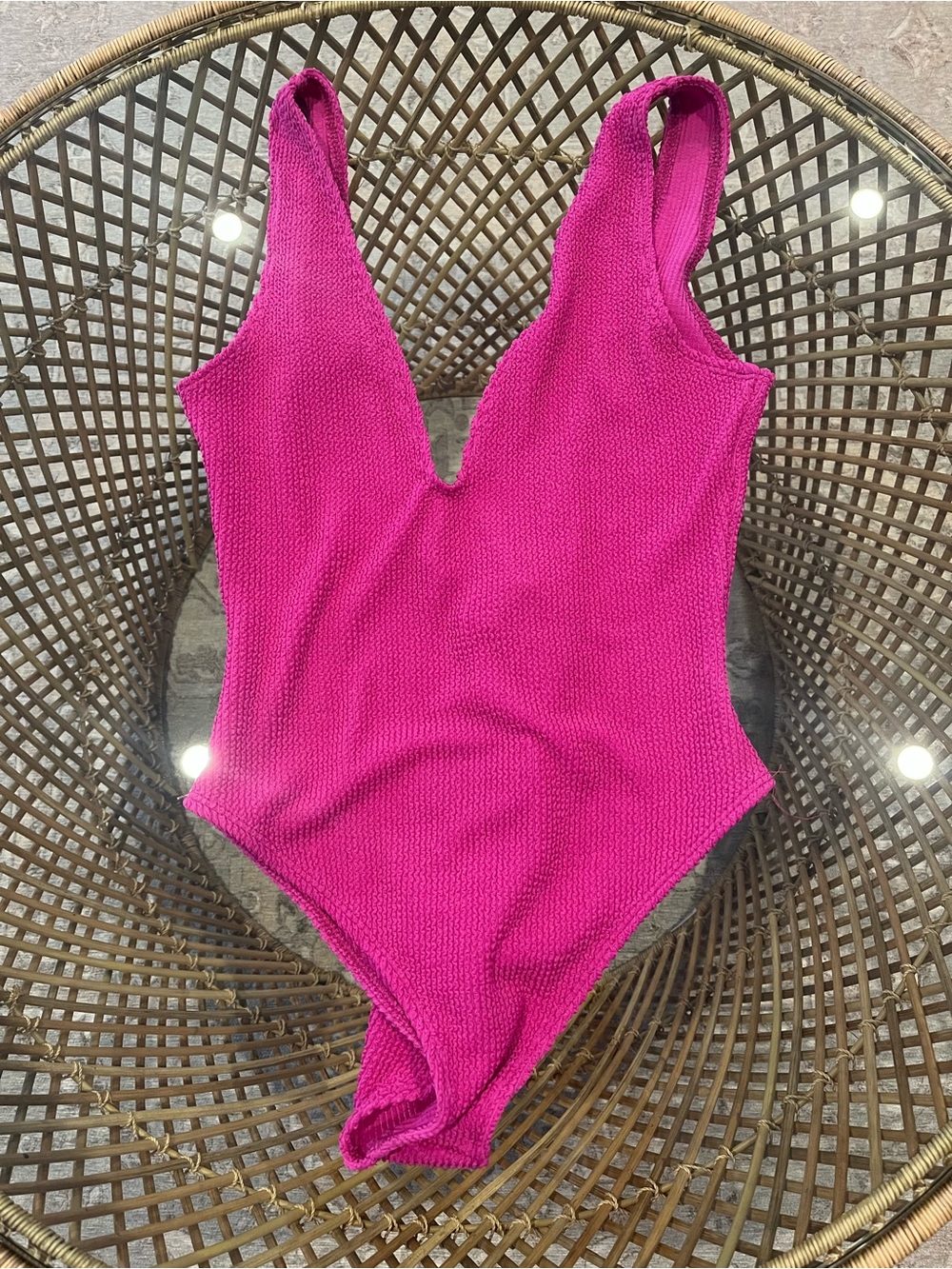 Lulus Magenta One Piece Swim 💐